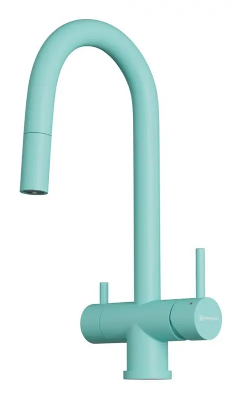 Смеситель Omoikiri Akita-S-AZ (4994436) Azur blue