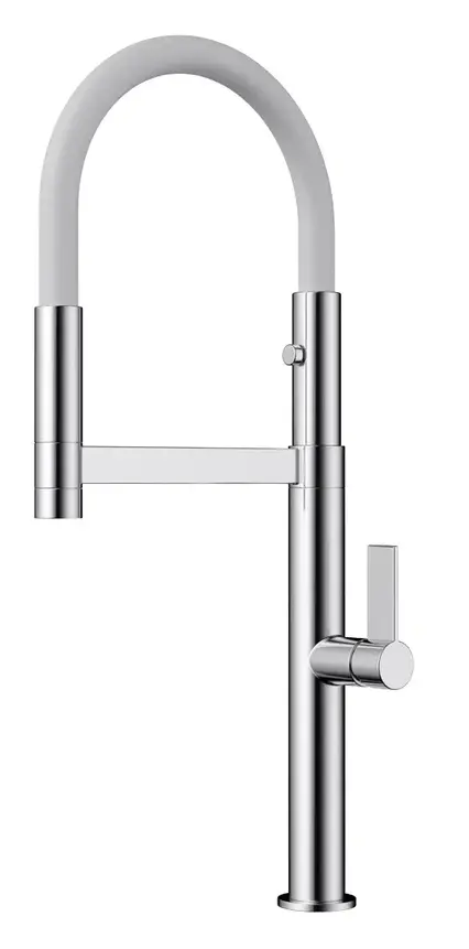 Смеситель Omoikiri Osaka C-WH (4994332) Хром/Белый
