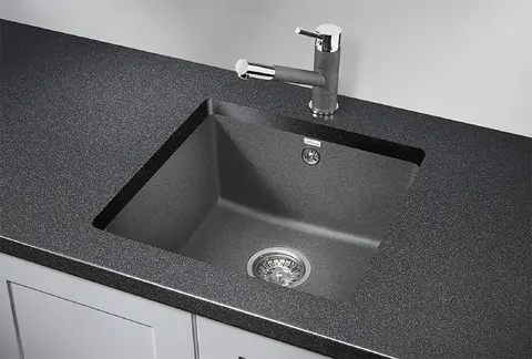 Кухонная мойка Granula GR-4451 (455*460) Графит