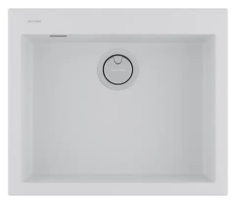 Кухонная мойка Paulmark Decoration 60 (600*500) Белый матовый WH