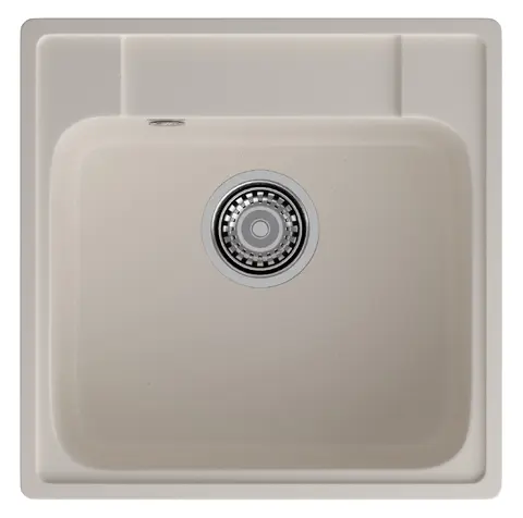 Кухонная мойка Granfest Quarz Z-48 (480*480) Белый РАСПРОДАЖА