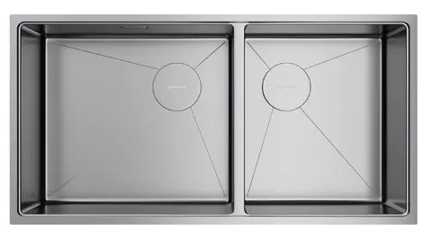 Кухонная мойка Omoikiri Taki 85-2-LB-U/IF-IN Side (4997037) нержавеющая сталь