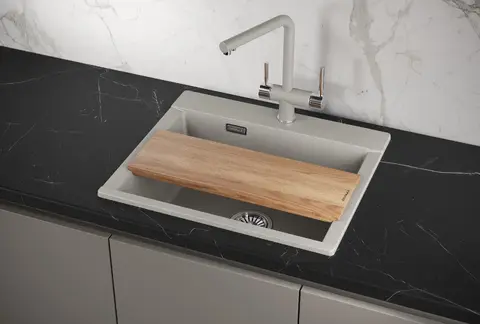 Кухонная мойка Granula ES-5804 (580*500) Базальт