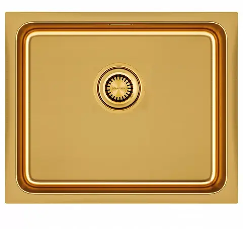 Кухонная мойка Paulmark Vista 54 UNI (540*440) Брашированное золото BG